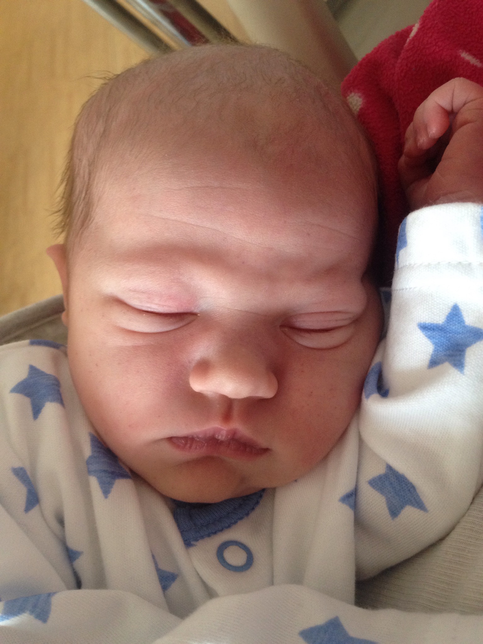 My 10th grandson was born today at 05:10hrs.